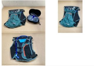 2 X ASSORTED ITEMS TO INCLUDE HLC SWIMMING SCUBA GOGGLES: LOCATION - BR2