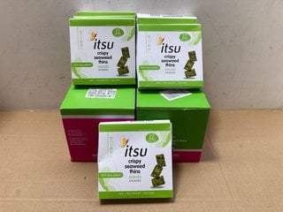 QTY OF ITSU CRISPY SEAWEED THINS ( B.B DATE 28.02.2025 ): LOCATION - BR3