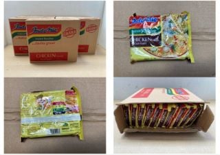 5 X BOXES OF INDOMIE CHICKEN FLAVOUR NOODLES ( B.B DATE 29.11.2024 ): LOCATION - BR6