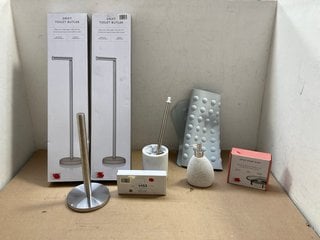 QTY OF ASSORTED JOHN LEWIS & PARTNERS ITEMS TO INCLUDE DRIFT TOILET BUTLER STAND: LOCATION - BR7