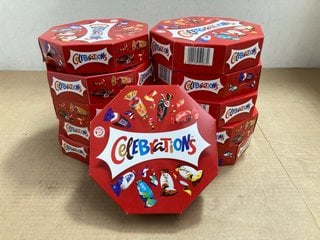 QTY OF CELEBRATIONS 385G BOXES ( B.B DATE 22.09.2024 ): LOCATION - BR17