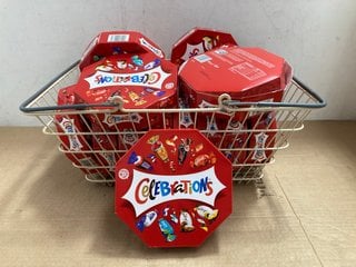 QTY OF CELEBRATIONS 385G BOXES ( B.B DATE 22.09.2024 ): LOCATION - BR17