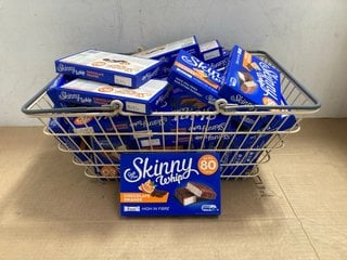 QTY OF SKINNY WHIP CHOCOLATE ORANGE BARS ( B.B DATE 05.2024 ): LOCATION - BR18