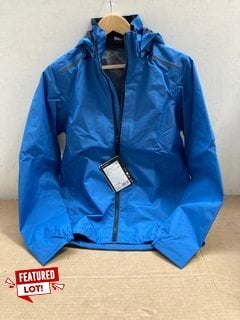 HH WORK WEAR MANCHESTER 2.0 SHELL JACKET IN BLUE/BLACK SIZE XS RRP £120: LOCATION - BR10