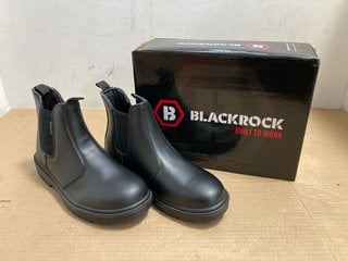 BLACKROCK DEALER BOOTS IN BLACK UK SIZE 9: LOCATION - BR11