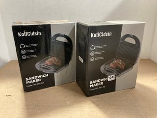 2 X KOTICIDSIN SANDWICH MAKERS: LOCATION - BR12