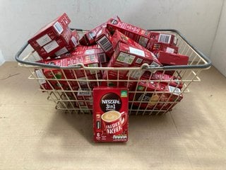 QTY OF NESCAFE 3 IN 1 COFFEE POUCHES ( B.B DATE 07.2024 ): LOCATION - BR12