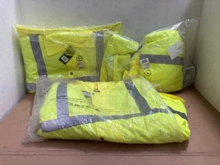 3 X BEESWIFT HI VIS SAFETY JACKETS SIZE M: LOCATION - BR15