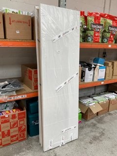 4 X VICAIMA LIMITED FD30 INTERIOR FIRE DOOR IN WHITE : SIZE 1981 X 610 X 44MM - RRP £231: LOCATION - B6 (KERBSIDE PALLET DELIVERY)