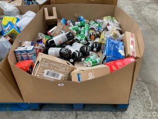 PALLET OF ASSORTED DRINKS TO INCLUDE AQUA LIBRA SPARKLING WATER (B.B DATE 05.2025): LOCATION - B8 (KERBSIDE PALLET DELIVERY)