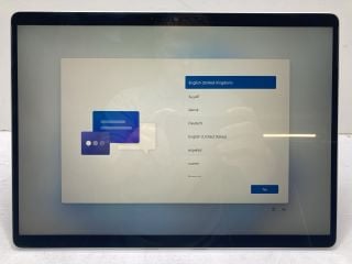 MICROSOFT SURFACE PRO 9 1TB LAPTOP IN PLATINUM: MODEL NO 2038 (WITH BOX & CHARGER) INTEL CORE I7 PROCESSOR, 32GB RAM, [JPTN41356] THIS PRODUCT IS FULLY FUNCTIONAL AND IS PART OF OUR PREMIUM TECH AND