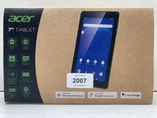 ACER 7" TABLET 2GB/16GB TABLET WITH WIFI IN BLACK: MODEL NO ACTAB723 (WITH BOX & CHARGER) [JPTN41371]