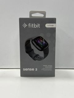 FITBIT SENSE 2 HEALTH & FITNESS TRACKER (ORIGINAL RRP - £219) IN GRAPHITE: MODEL NO FB521 [JPTM124097] (SEALED UNIT) THIS PRODUCT IS FULLY FUNCTIONAL AND IS PART OF OUR PREMIUM TECH AND ELECTRONICS R