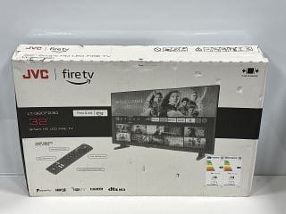 JVC 32" SMART HD LED FIRE 32" TV: MODEL NO LT-32CF230 (WITH BOX AND ALL ACCESSORIES) [JPTM124123] THIS PRODUCT IS FULLY FUNCTIONAL AND IS PART OF OUR PREMIUM TECH AND ELECTRONICS RANGE