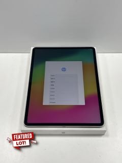 APPLE IPAD AIR 13" (M2) 128 GB TABLET WITH WIFI (ORIGINAL RRP - £799) IN STARLIGHT: MODEL NO A2898 (WITH BOX & CHARGING CABLE, VERY GOOD COSMETIC CONDITION) [JPTM122591] THIS PRODUCT IS FULLY FUNCTIO