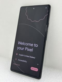 GOOGLE PIXEL 6 128GB SMARTPHONE IN STORMY BLACK: MODEL NO GB7N6 (UNIT ONLY, MINOR COSMETIC IMPERFECTIONS) NETWORK UNLOCKED [JPTM123324] THIS PRODUCT IS FULLY FUNCTIONAL AND IS PART OF OUR PREMIUM TEC