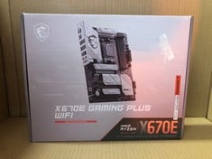 MSI X670E GAMING PLUS WIFI MOTHERBOARD:: LOCATION - RACK C