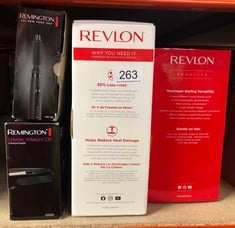 QUANTITY OF HEALTH & BEAUTY ITEMS TO INCLUDE REVLON SALON ONE-STEP HAIR DRYER AND VOLUMIZER TITANIUM (ONE-STEP, DRY AND STYLE, 2-IN-1 STYLING TOOL, TITANIUM COATING, UNIQUE OVAL DESIGN, FOR MID TO LO