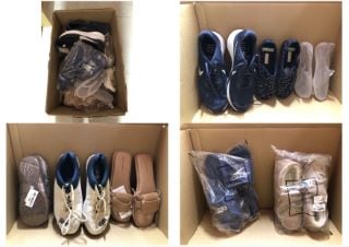 QUANTITY OF CLOTHING & APPAREL ITEMS TO INCLUDE GM RUNNING SHOES SIZE 11 UK: LOCATION - RACK D