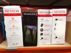 QUANTITY OF HEALTH & BEAUTY ITEMS TO INCLUDE REVLON ONE-STEP HAIR DRYER AND VOLUMIZER FOR MID TO LONG HAIR (ONE-STEP, 2-IN-1 STYLING TOOL, IONIC AND CERAMIC TECHNOLOGY, UNIQUE OVAL DESIGN) RVDR5222: