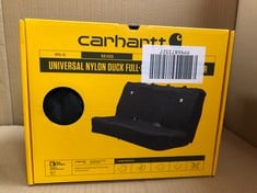 CARHARTT UNIVERSAL BENCH SEAT COVER, BLACK.: LOCATION - RACK D