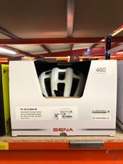 SENA R1 EVO SMART HELMET (MATTE WHITE, L).: LOCATION - RACK E