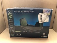 NIGHTHAWK RX300 TRI-BAND WIFI 6E ROUTER : LOCATION - RACK E