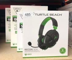 QUANTITY OF TECH & GAMING ITEMS TO INCLUDE TURTLE BEACH RECON 50X GAMING HEADSET FOR XBOX SERIES X|S, XBOX ONE, PS5, PS4, NINTENDO SWITCH, & PC: LOCATION - RACK E