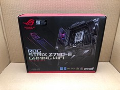 ASUS ROG STRIX Z790-E GAMING WIFI INTEL® Z790 LGA 1700 ATX MOTHERBOARD, 18 + 1 POWER STAGES, DDR5, FIVE M.2 SLOTS, PCIE® 5.0, WIFI 6E, USB 3.2 GEN 2X2 TYPE-C® WITH PD 3.0 UP TO 30W, AND AURA SYNC RGB