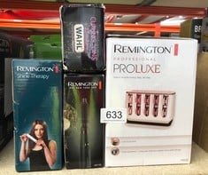 QUANTITY OF HEALTH & BEAUTY ITEMS TO INCLUDE REMINGTON SHINE THERAPY HAIR STRAIGHTENER WITH ADVANCED CERAMIC COATING INFUSED WITH MOROCCAN ARGAN OIL FOR SLEEK & SMOOTH GLIDE, FLOATING PLATES, DIGITAL