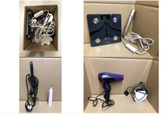 QUANTITY OF HEALTH & BEAUTY ITEMS TO INCLUDE SHARK HAIRDRYER : LOCATION - RACK G