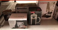 QUANTITY OF KITCHEN & APPLIANCES ITEMS TO INCLUDE BODUM CAFFETTIERA COFFEE MAKER, BLACK, 8 CUP: LOCATION - RACK A