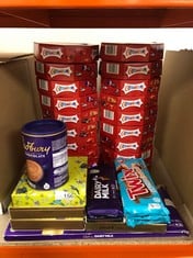 QUANTITY OF FOOD & DRINK ITEMS TO INCLUDE CADBURY DAIRY MILK, 110G SOME ITEMS MAY BE PASSED BBD : LOCATION - A