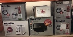 QUANTITY OF KITCHEN & APPLIANCES ITEMS TO INCLUDE BREVILLE BLEND ACTIVE PERSONAL BLENDER & SMOOTHIE MAKER | 350W | FAMILY PACK | 4 PORTABLE BLEND ACTIVE BOTTLES (300ML | 600ML) | LEAK PROOF LIDS | WH