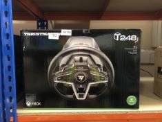 QUANTITY OF TECH & GAMING ITEMS TO INCLUDE THRUSTMASTER T248 FORCE FEEDBACK RACING WHEEL – ADVANCED RACING WHEEL FOR XBOX SERIES X|S, XBOX ONE, AND PC: LOCATION - A