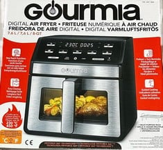 QUANTITY OF KITCHEN & APPLIANCES ITEMS TO INCLUDE GOURMIA 7.6L DIGITAL AIR FRYER, BLACK WITH LIGHT & WINDOW GAF858 SOLD BY ONLINE CROWD: LOCATION - A