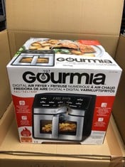 QUANTITY OF KITCHEN & APPLIANCES ITEMS TO INCLUDE GOURMIA 7.6L DIGITAL AIR FRYER, BLACK WITH LIGHT & WINDOW GAF858 SOLD BY ONLINE CROWD: LOCATION - A