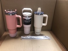 QUANTITY OF WATCHES ITEMS TO INCLUDE STANLEY THE ICEFLOW FLIP STRAW TUMBLER : LOCATION - B