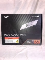 IIISI PRO B650-S WIFI: LOCATION - A