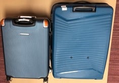 QUANTITY OF SEASONAL ITEMS TO INCLUDE SWISS MILITARY BLUE SUITCASE: LOCATION - B