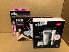 QUANTITY OF HEALTH AND BEAUTY ITEMS TO INCLUDE BRAUN EPIL 7: LOCATION - C