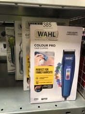 QUANTITY OF HEALTH & BEAUTY ITEMS TO INCLUDE WAHL COLOUR PRO CORDED CLIPPER, HEAD SHAVER, MEN'S HAIR CLIPPERS, COLOUR CODED GUIDES, FAMILY AT HOME HAIRCUTTING: LOCATION - D