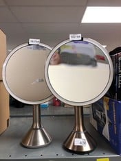 2 X MAGNIFYING MIRRORS: LOCATION - D