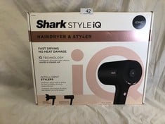 SHARK STYLE IQ HAIRDRYER & STYLER : LOCATION - A