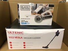 BLACK & DECKER DUST BUSTER PIVOT & ULTENIC VACUUM CLEANER: LOCATION - F