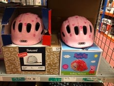 QUANTITY OF SPORTS & EXERCISE ITEMS TO INCLUDE THOUSAND JR. KIDS HELMET - KIDS BIKE HELMET - SPEEDWAY CREME: LOCATION - F