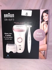 BRAUN SILK EPIL 9 LADIES SHAVER: LOCATION - A