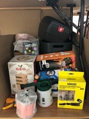 QUANTITY OF ASSORTED HOME ITEMS TO INCLUDE KARCHER VACUUM KIT FIR POWER TOOLS: LOCATION - REAR TABLES(COLLECTION OR OPTIONAL DELIVERY AVAILABLE)