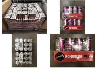 PALLET OF JUICE KOMBUCHA REMEDY ENERGY DRINK  SOME ITEMS MAY BE PAST BBD: LOCATION - FRONT FLOOR(COLLECTION OR OPTIONAL DELIVERY AVAILABLE)