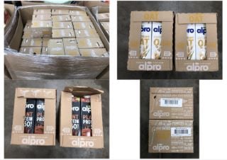 PALLET OF ASSORTED MILK REPLACEMENT DRINKS TO INCLUDE ALPRO PLANT PROTEIN SOME ITEMS MAY BE PAST BBD: LOCATION - REAR FLOOR(COLLECTION OR OPTIONAL DELIVERY AVAILABLE)